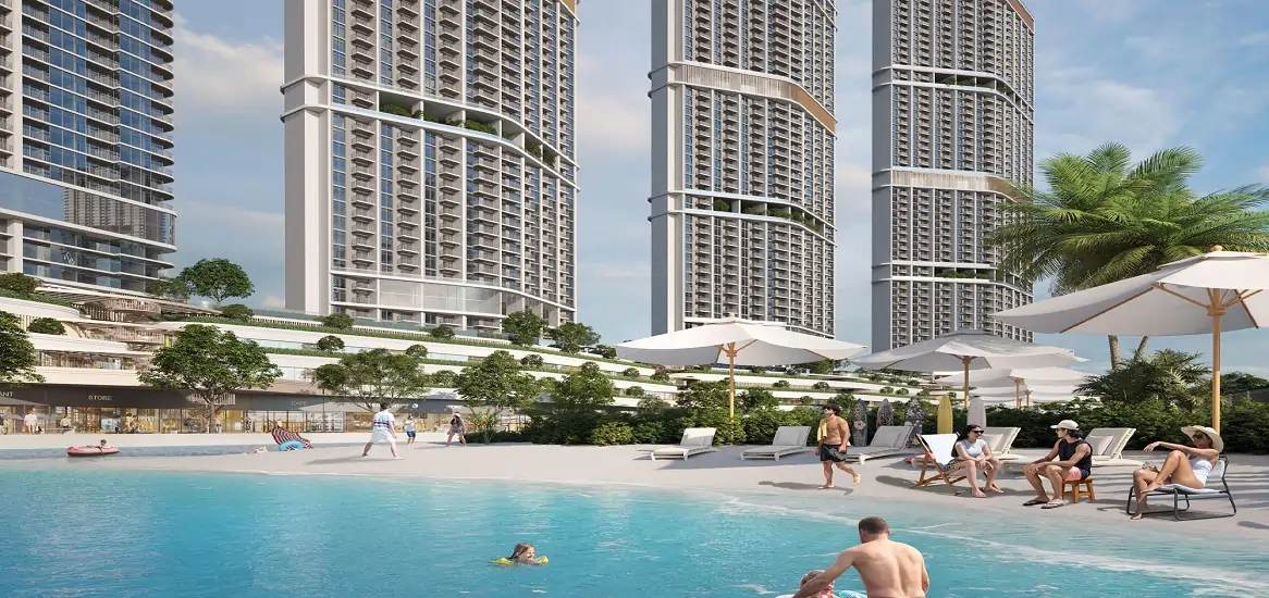 Sobha Khatedm Dubai Swimming Pool View